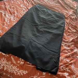 Talbots black maxi skirt